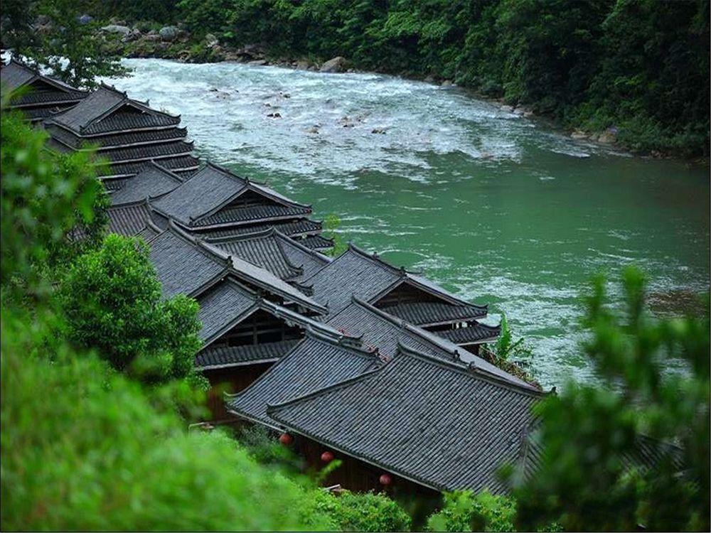 Longsheng Dtw Hotspring Resorts Guilin Exteriör bild