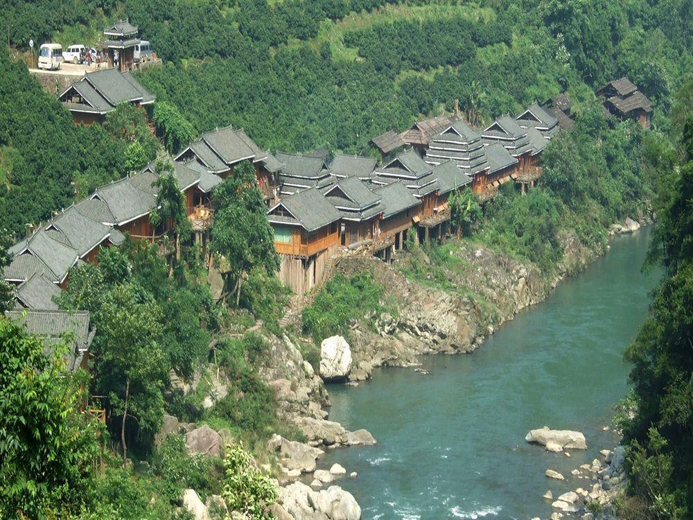 Longsheng Dtw Hotspring Resorts Guilin Exteriör bild